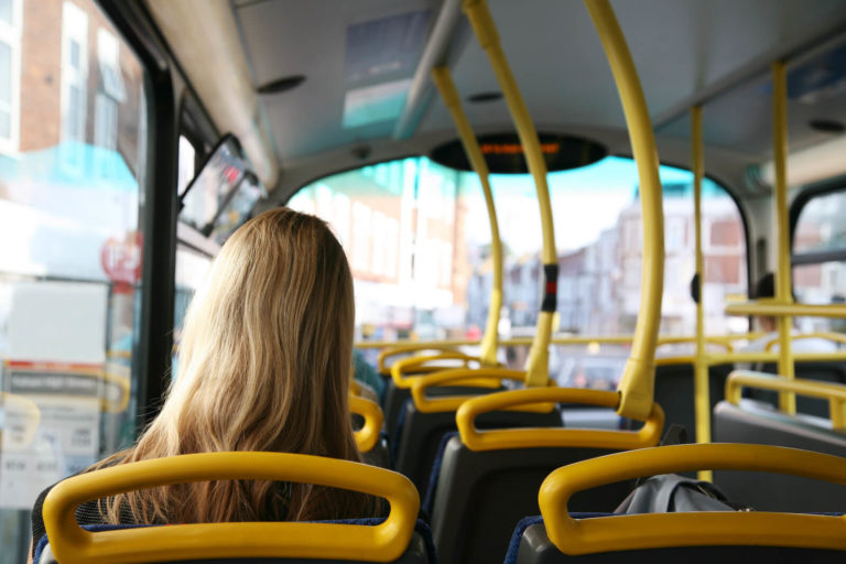 Bus interior